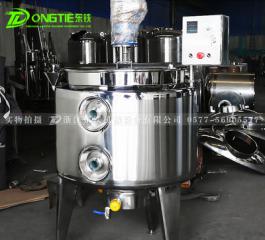Production of health food grade fruit juice jelly paste electric heating mixing